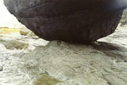 Balancing rocks, Queen Charlotte Islands.